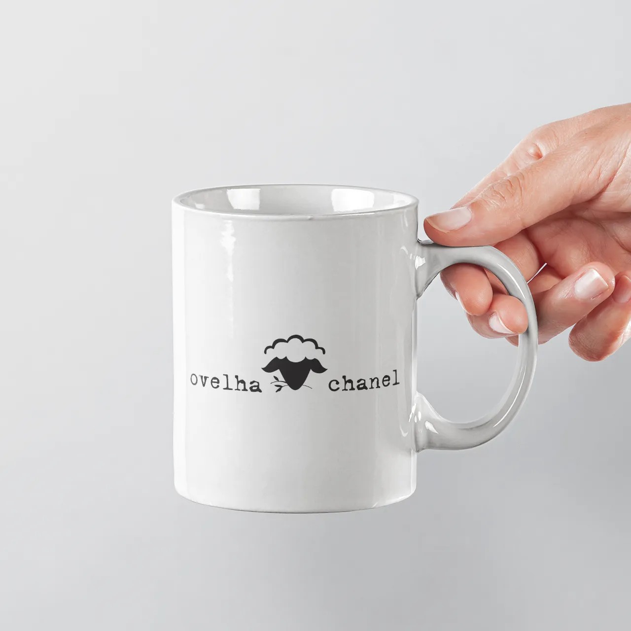 Caneca Ovelha Chanel Logo Site - Imagem 2