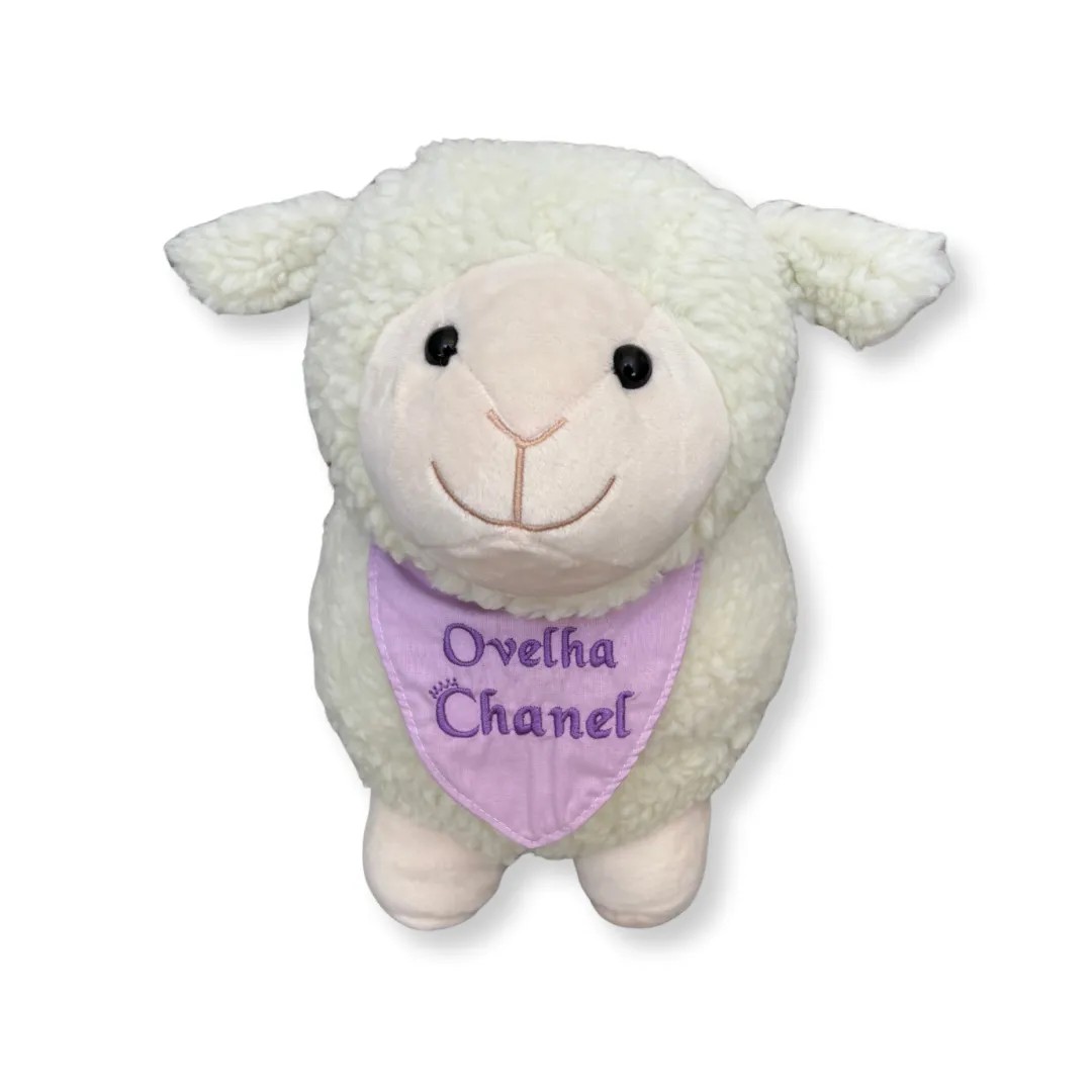Pelúcia Ovelha Chanel - Novo Modelo - Imagem 13